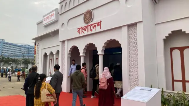 কলকাতা বইমেলায় বাংলাদেশ প্যাভিলিয়ন।
