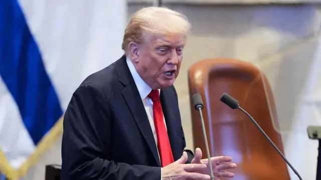 Donald Tramp u izraelskom Knesetu