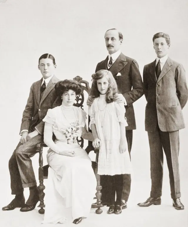 हार्डिंग यांचं कुटुंब