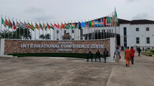 Ama ezumezu Ochendo International Conference Centre dị n'Umuahia, Abia Steeti.