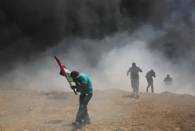 معترضان فلسطینی