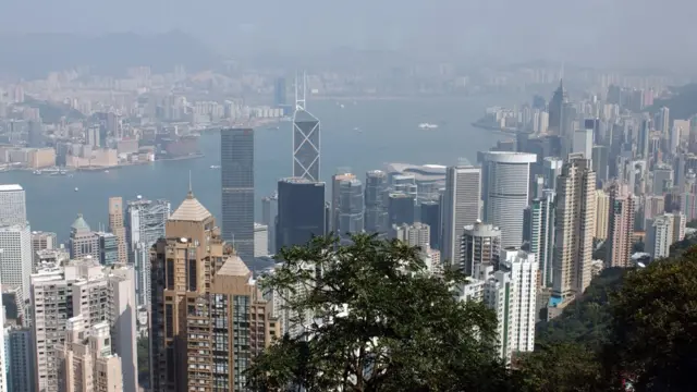 ตึกระฟ้าที่ฮ่องกง