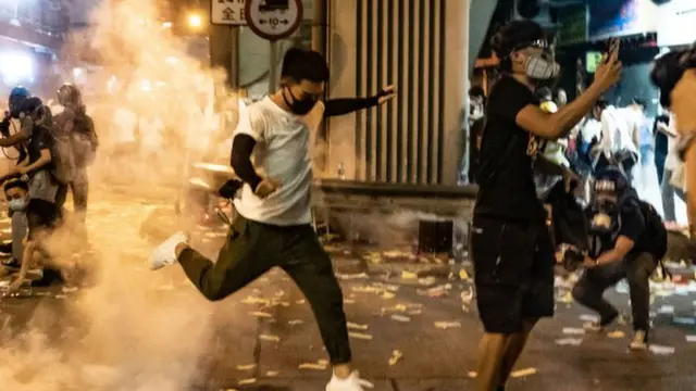 Протесты в Гонконге