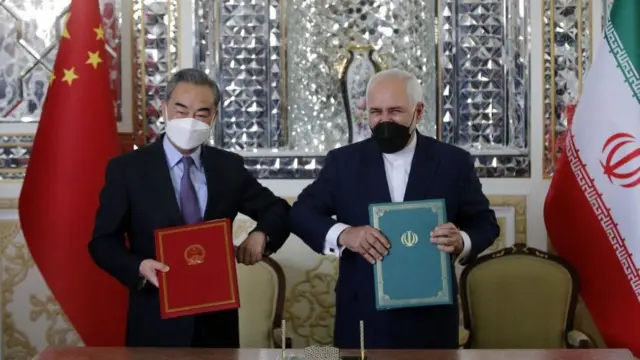 امضای قرارداد ۲۵ ساله ایران و چین