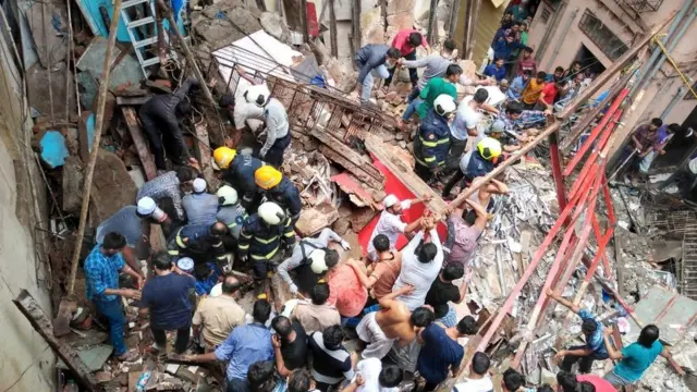 मुंबई, महाराष्ट्र, इमारत दुर्घटना