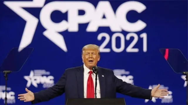 Former US President Donald Trump