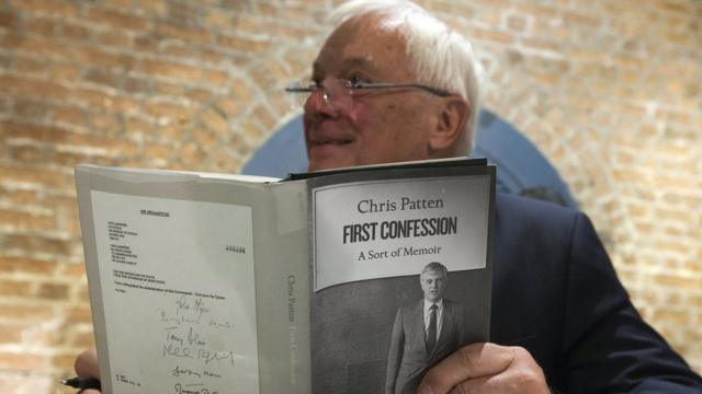 CHRIS PATTEN AND HIS BOOK