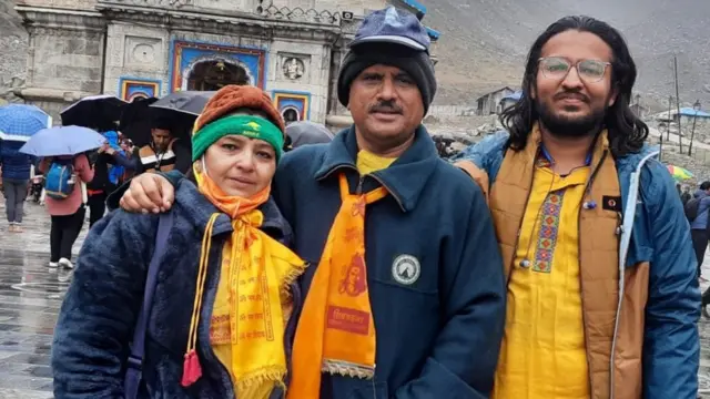 કેદારનાથમાં ફસાયેલો રાજકોટનો પરિવાર