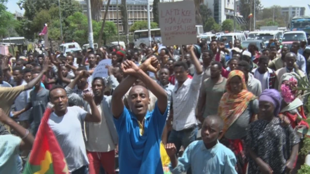 Hiriira mormii magaalaa Adaamaatti bahame