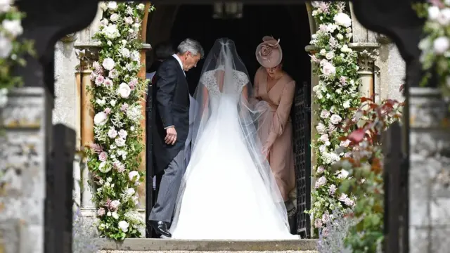 Майкл и Пиппа Мидллтоны и герцогиня Кембриджская