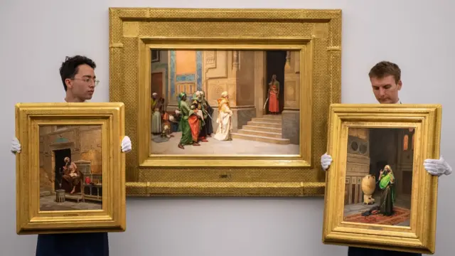 تضم المجموعة أعمال 44 فنانا استشراقيا