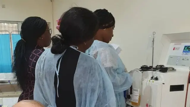 Awọn oṣiṣẹ eto ilera kan lẹnu iṣẹ