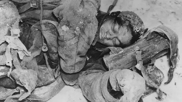 Радянські солдати замерзали