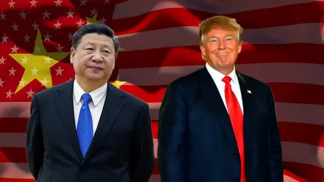 US President Donald Trump wit China President Xi Jinping