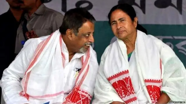 ममता बनर्जी और मुकुल रॉय
