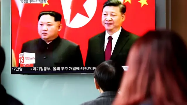 Kim Jong-un e Xi Jinping