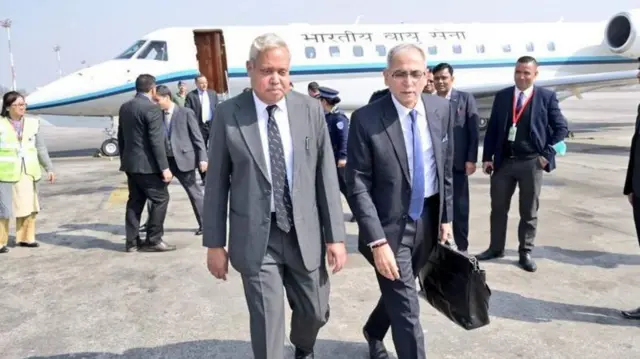 भारतीय विदेश सचिव नेपाल भ्रमण