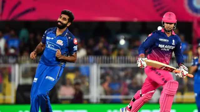 वैभव सूर्यवंशी ने मुंबई इंडियंस के ख़िलाफ़ 39 रनों की तूफ़ानी पारी खेली