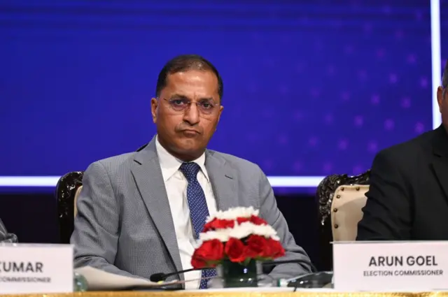 အိန္ဒိယရွေးကောက်ပွဲကော်မရှင်၊ အာရွန် ဂိုအယ်လ်