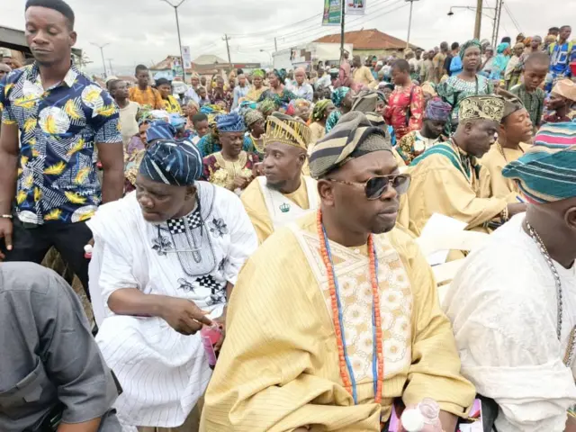 Aworan eto ifinijoye Olubadan tuntun.