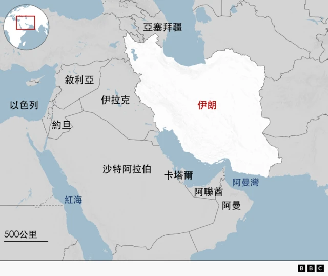 中東地圖