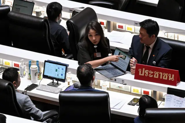 ศิริกัญญา ตันสกุล รองหัวหน้าด้านเศรษฐกิจของพรรคสีส้ม