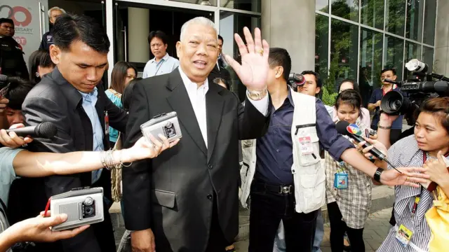 นายสมัคร สุนทรเวช อดีตนายกรัฐมนตรี