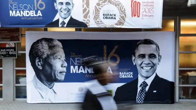 Nelson Mandela était une référence pour le premier président noir des Etats-Unis