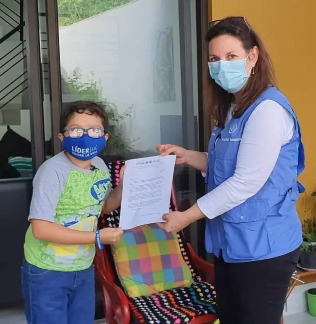 지난주 유엔에서 편지를 받은 프란치스코