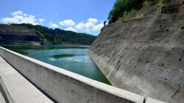 Represa inaugurada en Costa Rica en 2016.