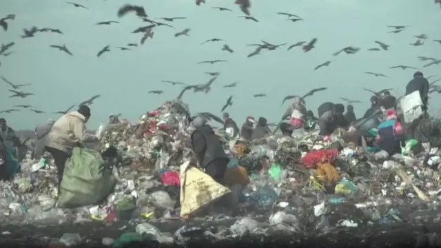 Таштанды полигонун аңтарып, тирлик кылган адам толтура