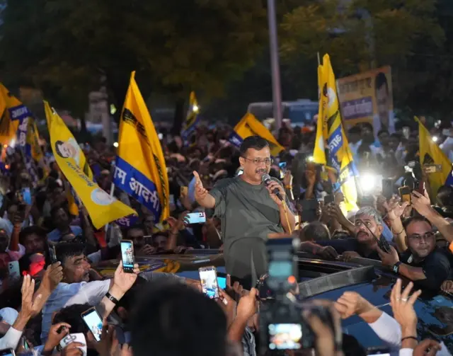 અરવિંદ કેજરીવાલ 50 દિવસ પછી બહાર આવ્યા