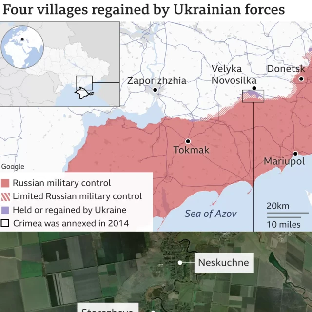 یوکرین نقشہ