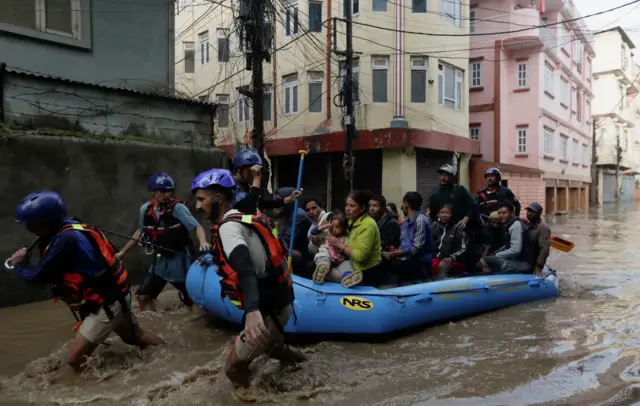 काठमान्डूमा डुबान