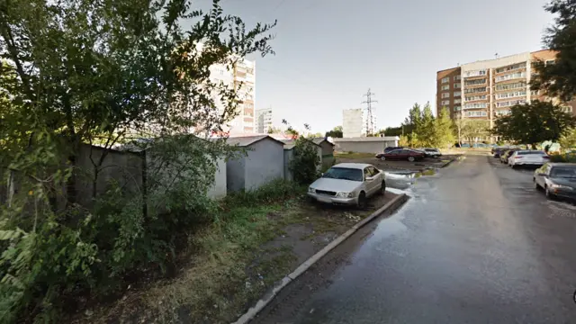 Гаражи около улицы Химиков