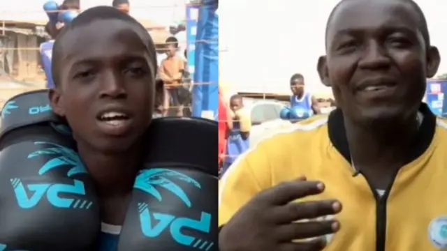 Tijani Azeez àti bàbá ẹ̀