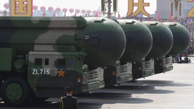 МБР DF-41 на параде в Пекине