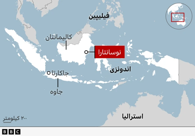 نقشه جزایر اندونزی