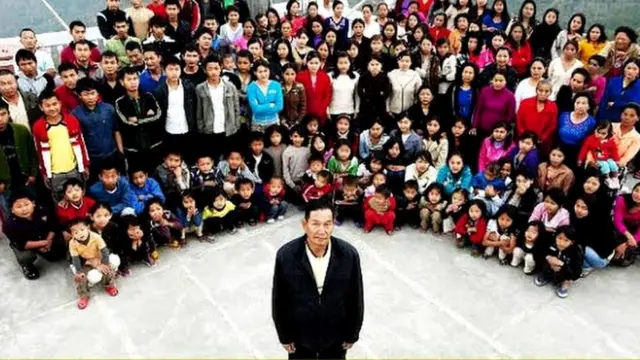 ਦੁਨੀਆਂ ਦੇ ਸਭ ਤੋਂ ਵੱਡੇ ਪਰਿਵਾਰ ਦੇ ਮੁਖੀ 76 ਸਾਲਾ ਜ਼ਿਓਨ ਦੀ ਦੀ ਮੌਤ