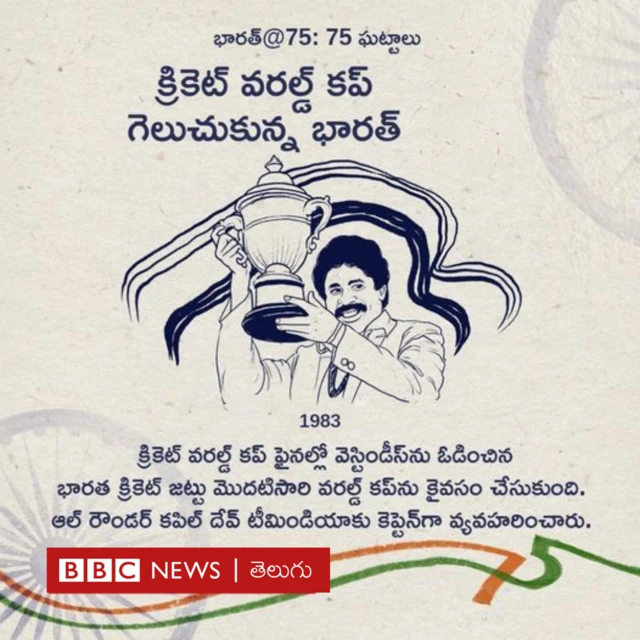 1983 వరల్డ్ కప్ గెలిచిన టీం ఇండియా