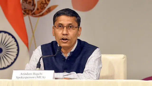विदेश मंत्रालय के प्रवक्ता अरिंदम बागची
