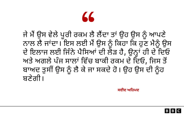 ਸਈਦ ਅਹਿਮਦ