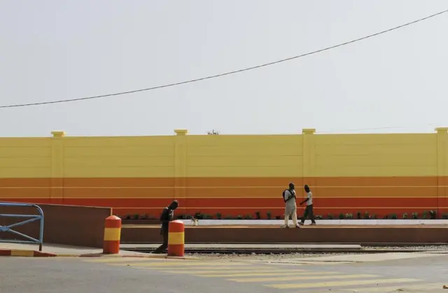 Mame-Diarra Niang - Le peuple du mur #6 - Series At the Wall - 2014