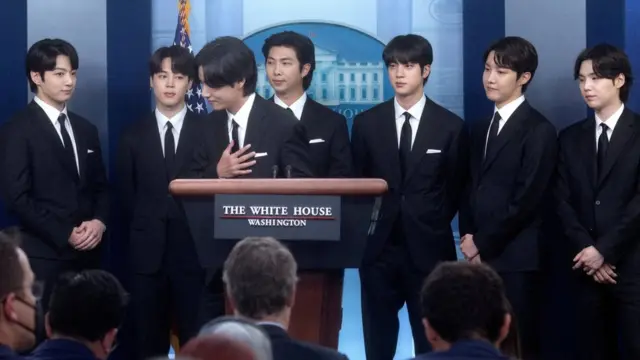 వైట్ హౌస్ లో బీటీఎస్