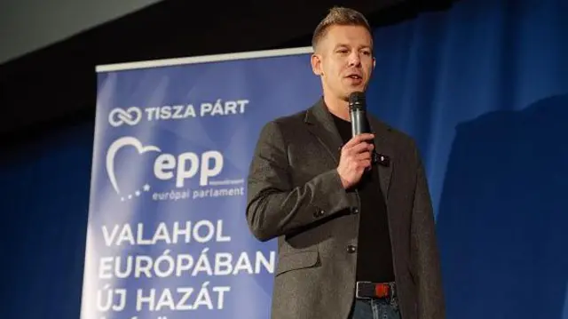 Лідер опозиційої партії "Тиса" Петер Мадяр