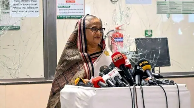 গত পাঁচই অগাস্ট ক্ষমতা ছেড়ে ভারতে চল যান শেখ হাসিনা