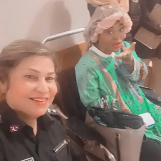 پاکستان پہنچنے والی امریکی خاتون اونیجا اور انسپیکٹر شبانہ