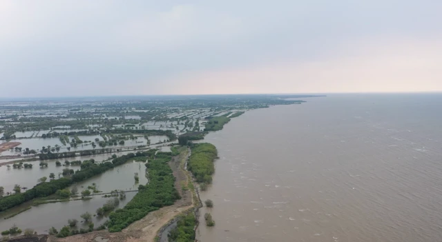 parameter baku mutu air Sungai Waridin.