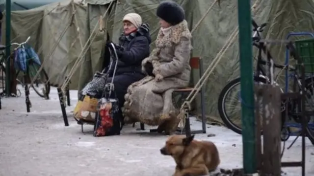 Авдеевкадагы кырдаал гуманитардык бүлгүнгө жакын дейт жергиликтүү бийлик.