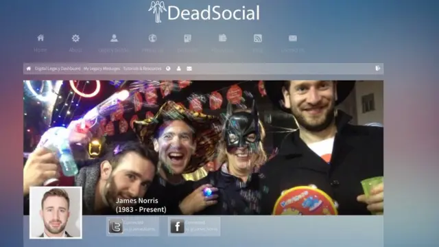 Perfil de James Norris en DeadSocial